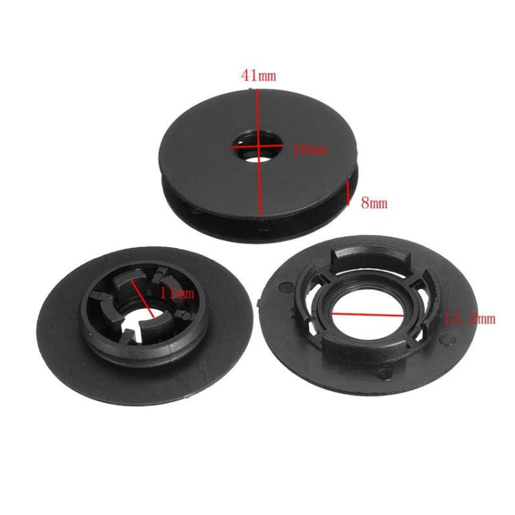 10套一賣 適用於大眾/斯柯達/奧迪 汽車地毯腳墊固定卡扣 3D08645214PK/3D0864523B41