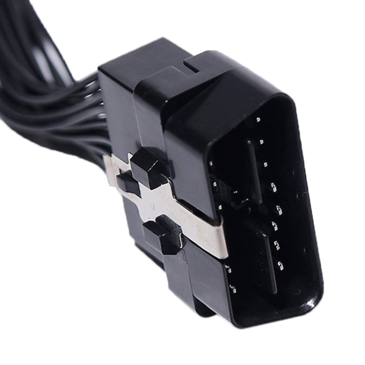 16PIN 汽車一拖二OBD2延長線拓展線