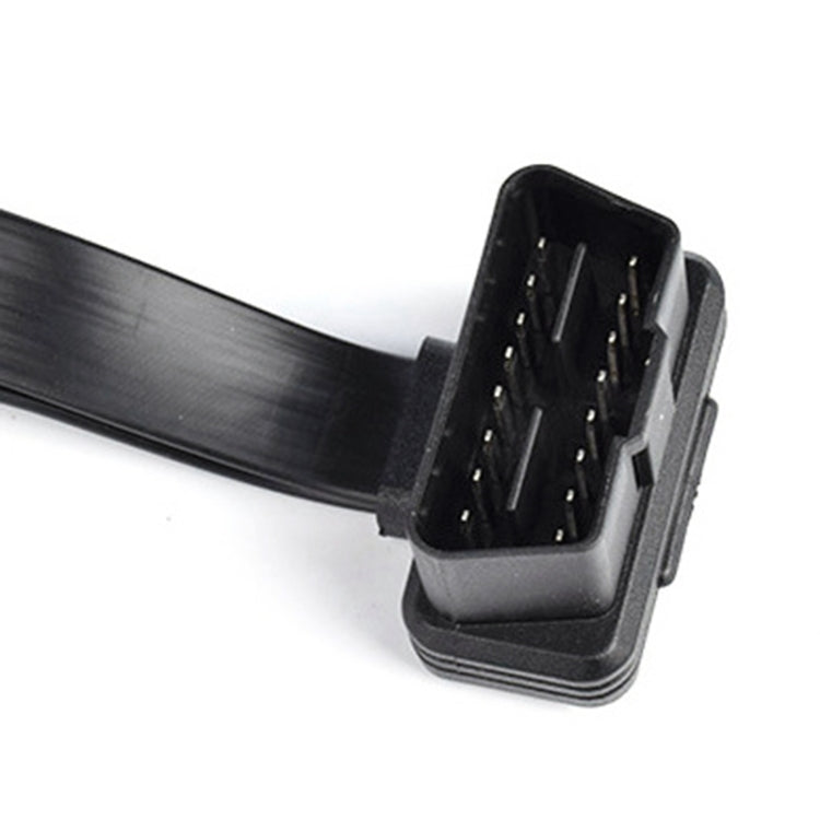 16PIN 汽車一拖二彎頭OBD2延長線拓展線