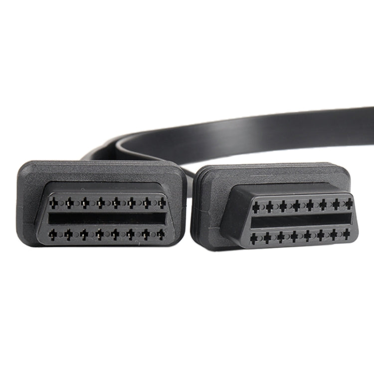 16PIN 汽車一拖二直頭OBD2延長線拓展線