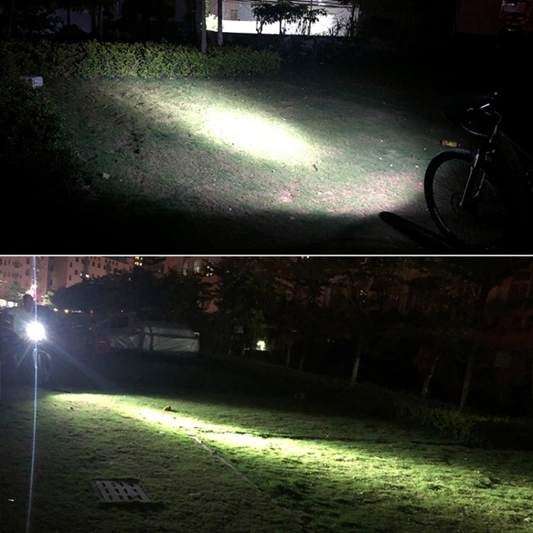 山地車前燈夜騎超亮前燈可充電手電筒騎行裝備