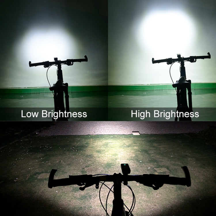 山地車前燈夜騎超亮前燈可充電手電筒騎行裝備