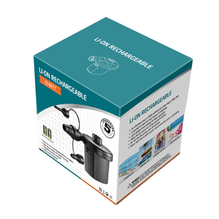 車載便攜式多功能充氣泵 兩用電動USB蓄電充氣泵