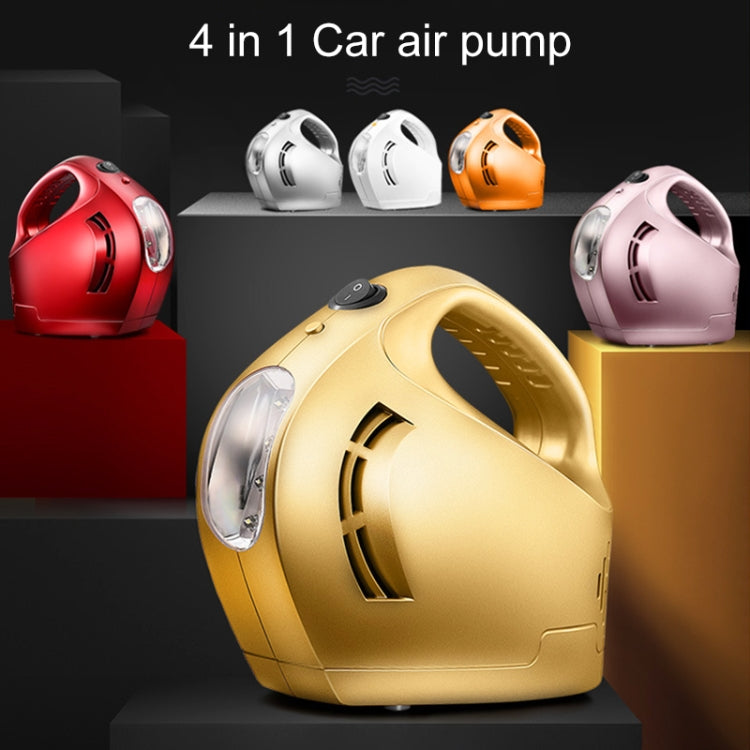 DC 12V 40W 四合一 便攜式車載充氣泵