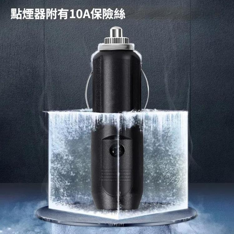 汽車12V便攜式充氣泵 指針輪胎打氣泵 帶燈&工具箱