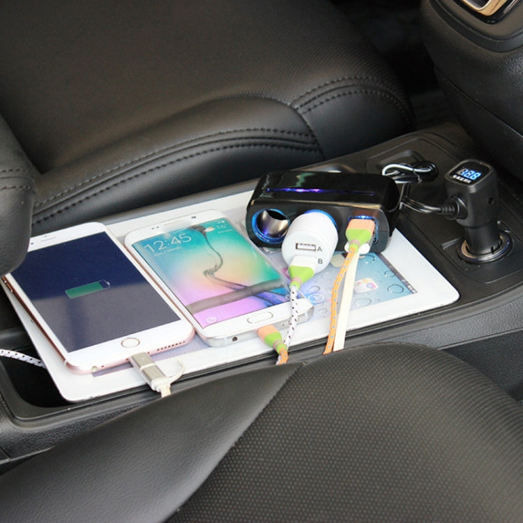 舜威 SD-1928C 80W 3.1A汽車一分二雙USB充電器 點煙器 帶電壓檢測