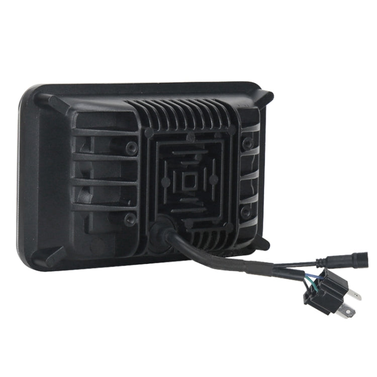 5英寸 30W DC 10-30V 7200LM IP67 汽車LED轉向燈/前大燈, 帶天使眼, 5 inch with Angel Eyes