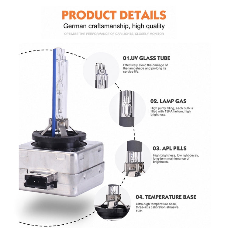 一對賣 D3R 8000K 車載HID氙氣燈