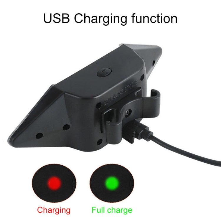 USB充電自行車轉向燈 無線遙控單車尾燈