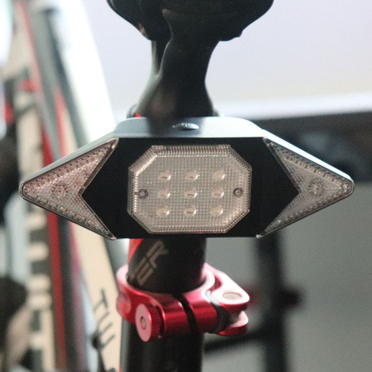 USB充電自行車轉向燈 無線遙控單車尾燈