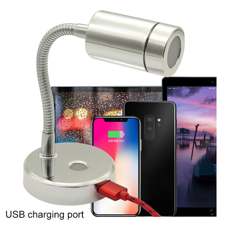 130mm房車10-30V多功能閱讀燈 帶觸控開關 款式: 軟管