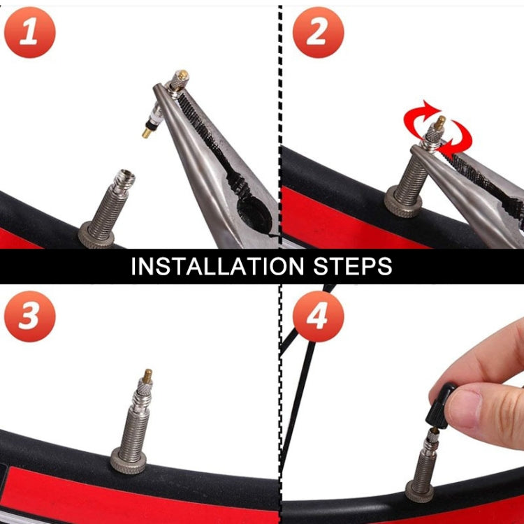 28件/套 法式氣門芯轉換接頭套裝