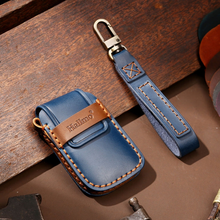 Hallmo 適用於大眾朗逸 B款 汽車牛皮鑰匙包