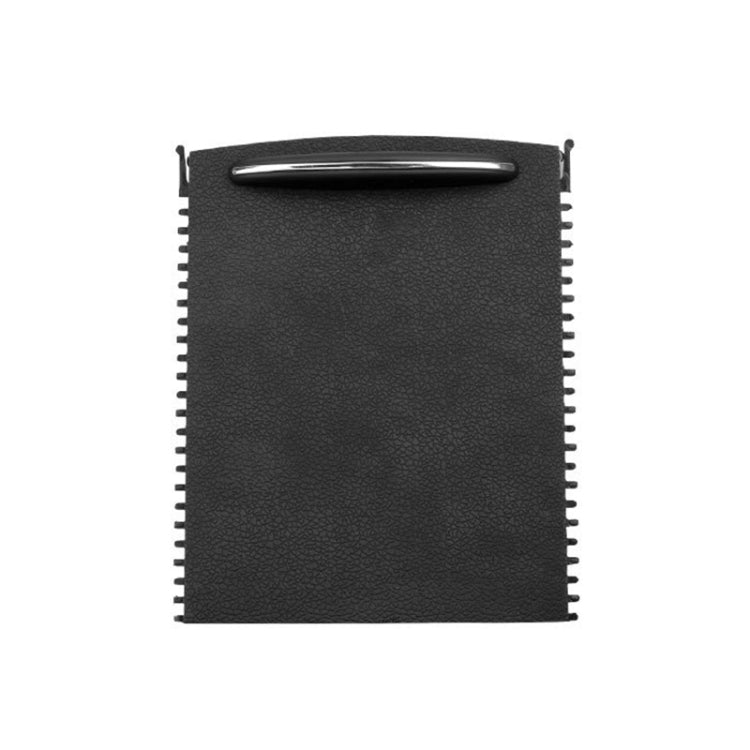 適用於奔馳 W203 2007前 汽車水杯架捲簾 杯架拉鏈儲物盒飾板, For Mercedes-Benz W203