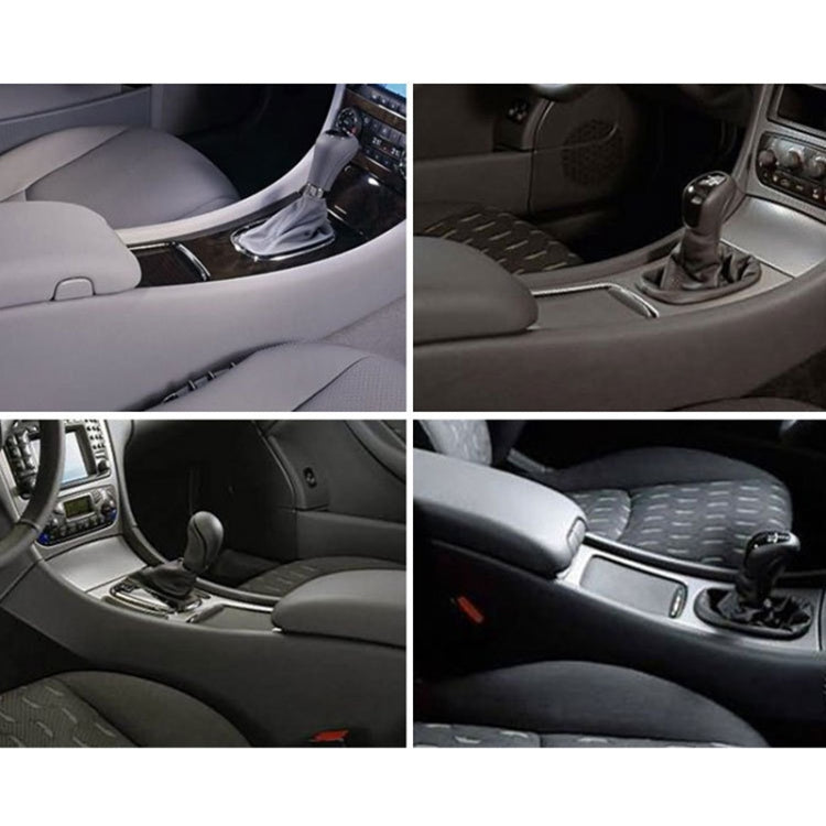 適用於奔馳 W203 2007前 汽車水杯架捲簾 杯架拉鏈儲物盒飾板, For Mercedes-Benz W203