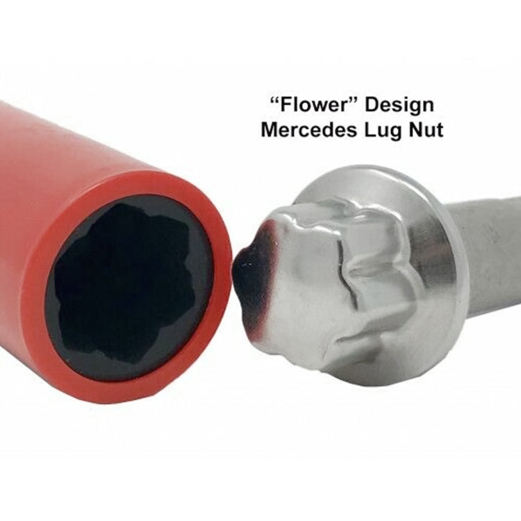 ZK-059 適用於奔馳S系 汽車17mm輪胎防盜螺絲套筒