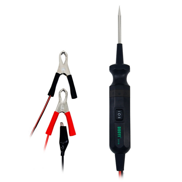 DUOYI DY18 汽車電路測試儀探頭診斷工具 12V 24V電流電壓表
