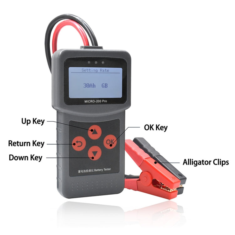 MICRO-200 PRO Car Battery Tester Battery Internal Resistance Life Analyzer, Asia Pacific Version, MICRO-200 PRO, Asia Pacific
