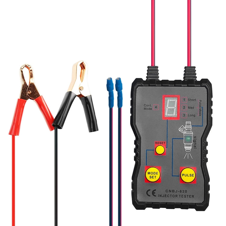 MZ620 汽車噴油嘴測試儀 4種脈衝模式燃油系統掃描診斷工具, MZ620