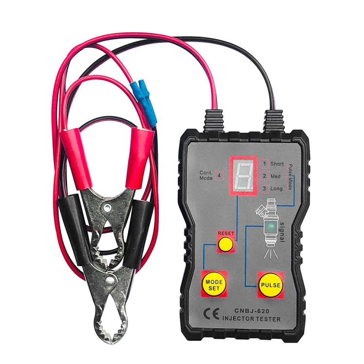 MZ620 汽車噴油嘴測試儀 4種脈衝模式燃油系統掃描診斷工具, MZ620