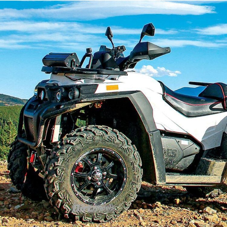 一對賣 ZF001-185B ATV四輪車沙灘車通用后視鏡反光鏡
