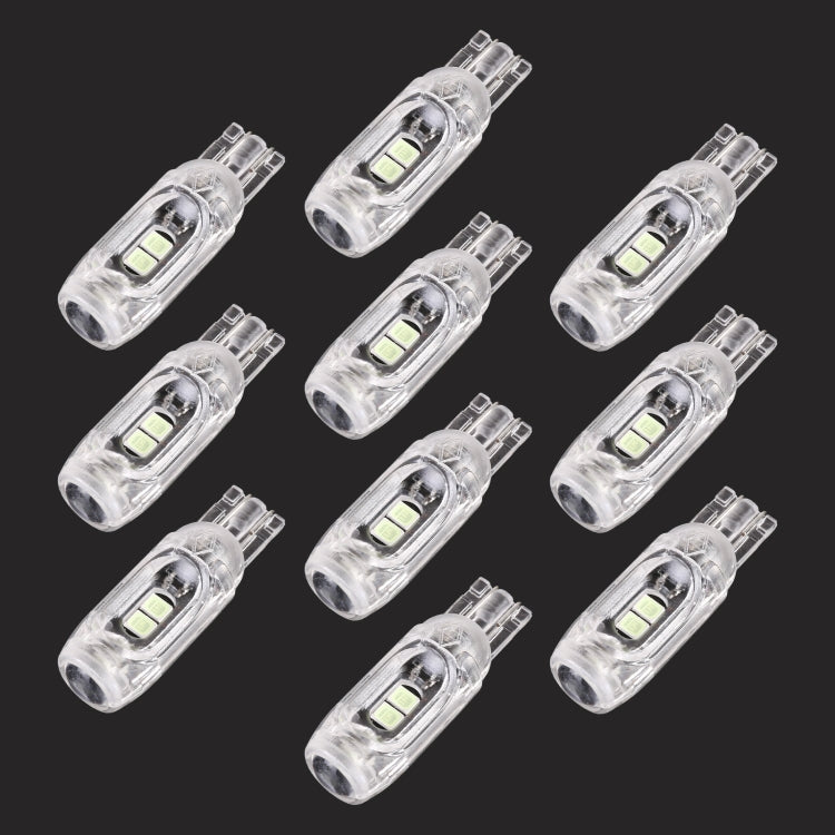 10 PCS T10 DC12V / 1W 示寬燈 5顆3030燈珠