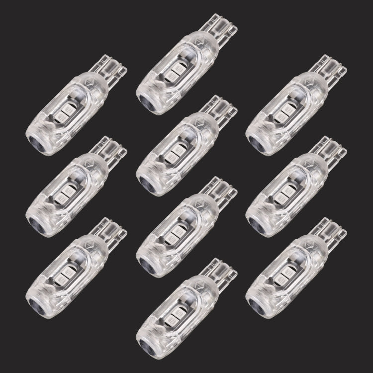 10 PCS T10 DC12V / 1W 示寬燈 5顆3030燈珠