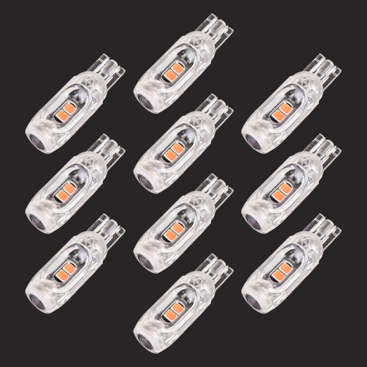 10 PCS T10 DC12V / 1W 示寬燈 5顆3030燈珠