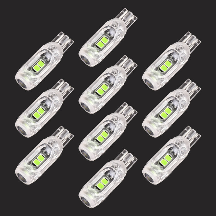 10 PCS T10 DC12V / 1W 示寬燈 5顆3030燈珠