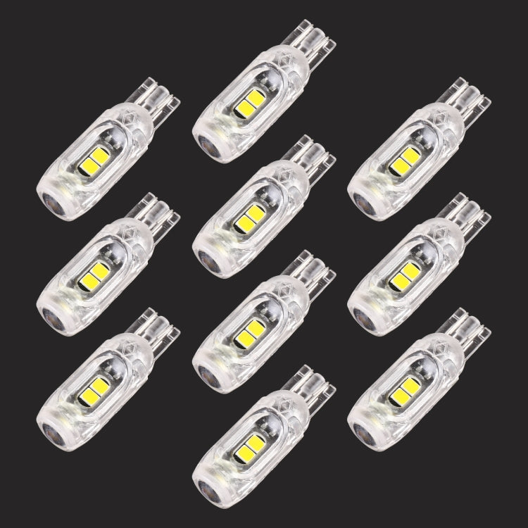 10 PCS T10 DC12V / 1W 示寬燈 5顆3030燈珠