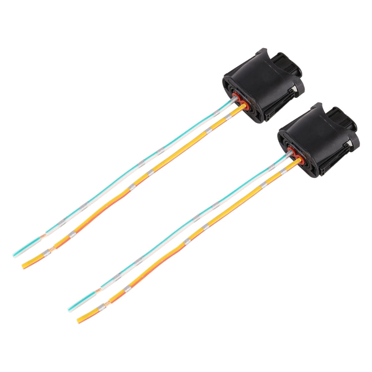 一對 H11 適用於寶馬 燈座母頭 帶線