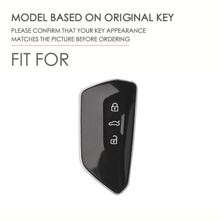 Hallmo 適用於大眾高爾夫8 汽車牛皮鑰匙包 , For Volkswagen Golf 8 (Black), For Volkswagen Golf 8 (Blue), For Volkswagen Golf 8 (Brown)