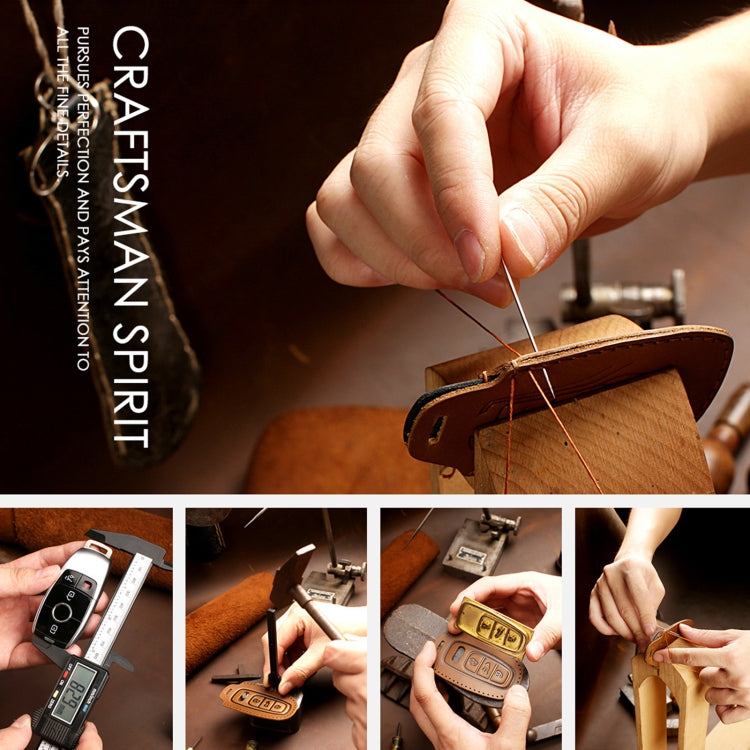 Hallmo 適用於大眾高爾夫8 汽車牛皮鑰匙包 , For Volkswagen Golf 8 (Black), For Volkswagen Golf 8 (Blue), For Volkswagen Golf 8 (Brown)