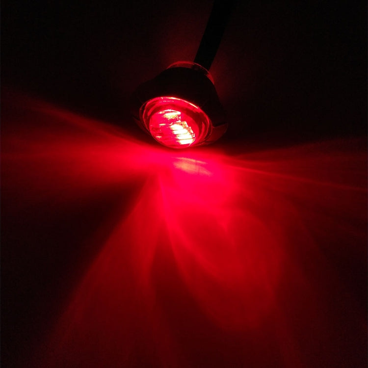 10 PCS MK-009 3/4英寸3顆LED汽車/卡車邊燈