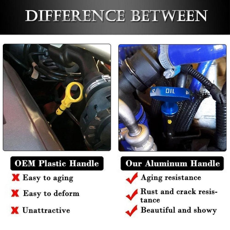 適用於福特野馬 GT V8 GT500 1999-2011 汽車機油卡尺手柄