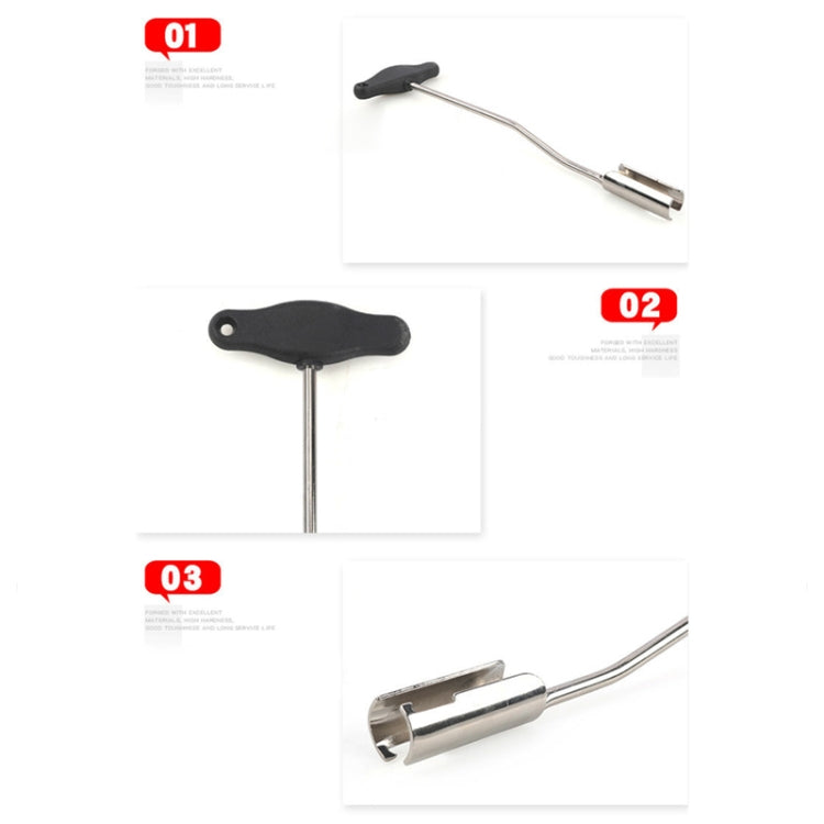 適用於奧迪 / 大眾 高壓線拔取鉗長彎頭缸壓線取出器