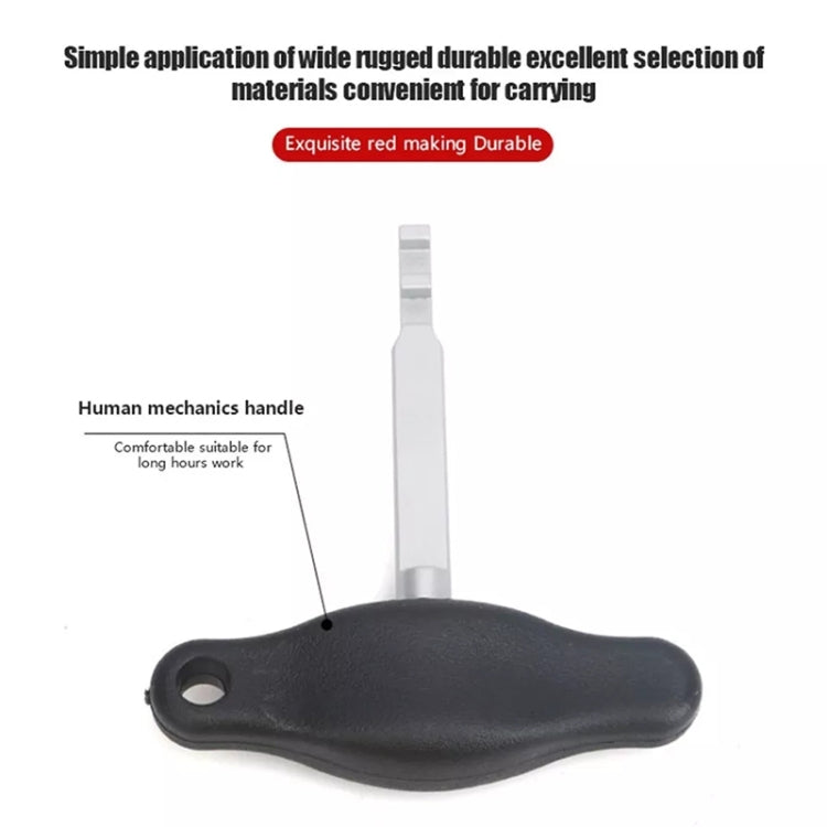 適用於大眾 / 奧迪 / 保時捷 線束插頭端子線圈插座解鎖工具