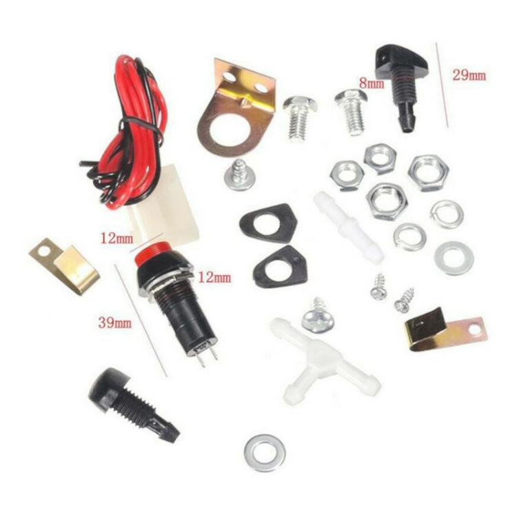 12V汽車擋風玻璃清潔工具 帶1L升水袋 151286776374