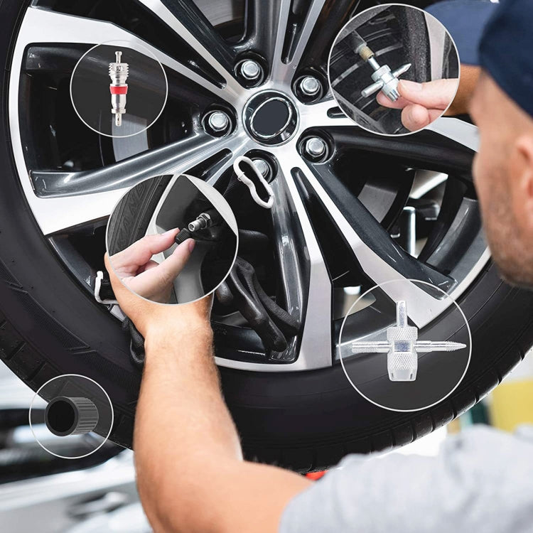 汽車輪胎氣門嘴安裝工具套裝