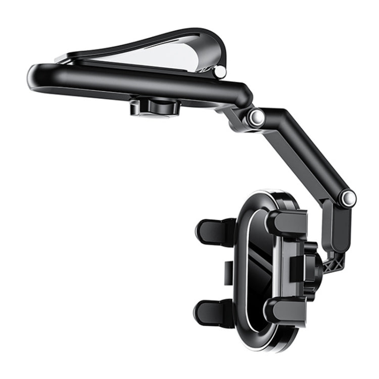 多功能車載遮陽板後座手機支架