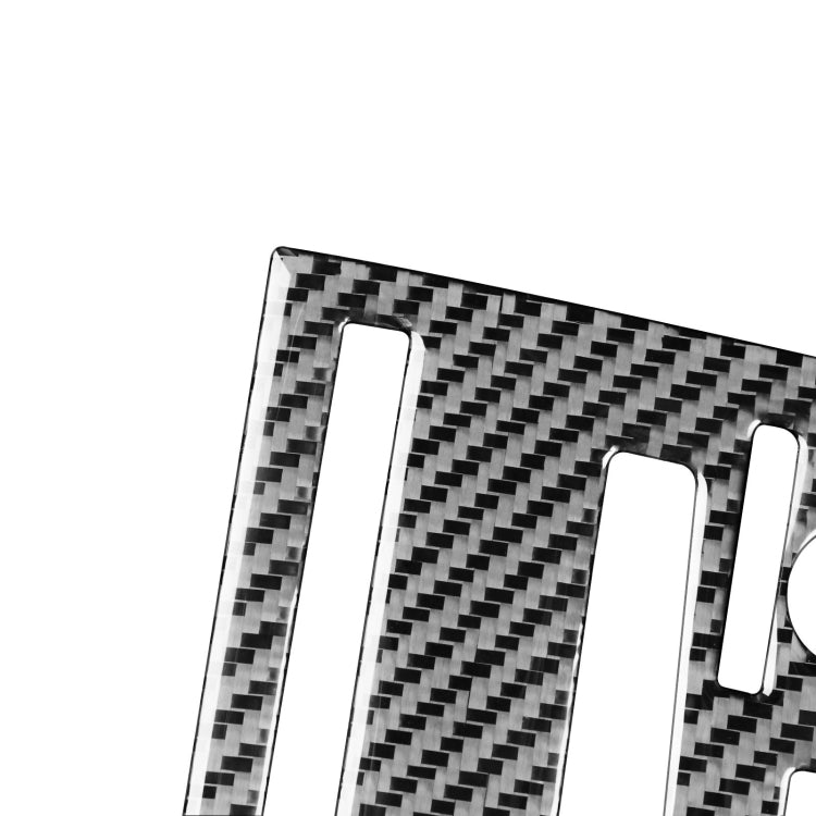 適用於雷克薩斯CT 2011-2017 汽車碳纖維CD面板C款裝飾貼紙, 左駕