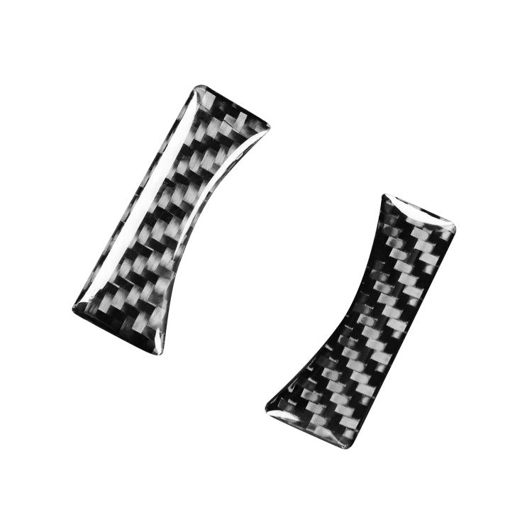 12件套 汽車碳纖維空調開關面板裝飾貼紙 適用於豐田 超霸 2010-2020