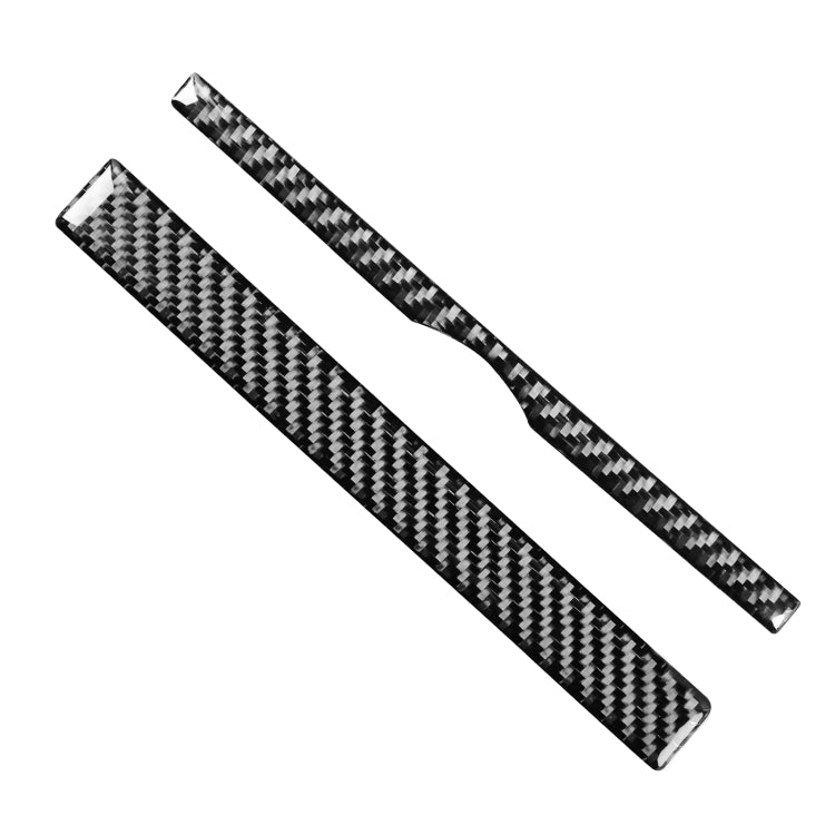 12件套 汽車碳纖維空調開關面板裝飾貼紙 適用於豐田 超霸 2010-2020