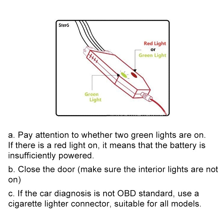 汽車蓄電池不斷電更換工具套裝