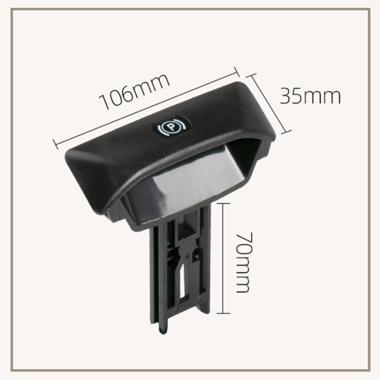 適用於奔馳W204/W212 汽車手剎開關拉手 左駕 2044270020, For Mercedes-Benz W204/W212