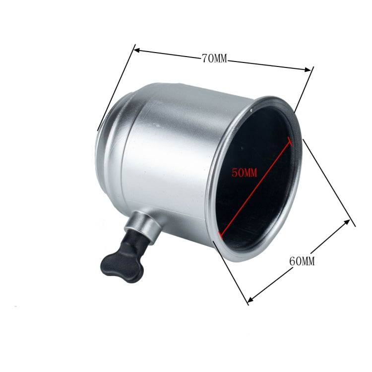 通用50mm銀色牽引桿球帽拖車保護套