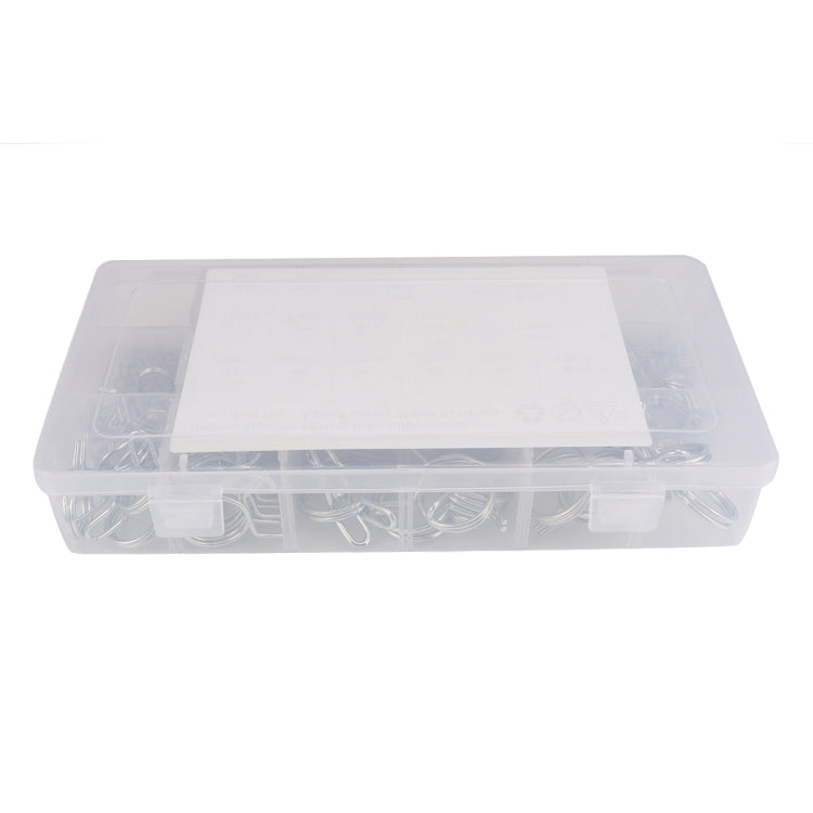 180隻裝 雙線彈簧管夾 水管卡箍 規格: 5-24mm