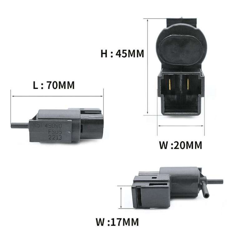 適用於馬自達氣閥電磁閥 EGR真空開關放氣閥 Kl01-18-741