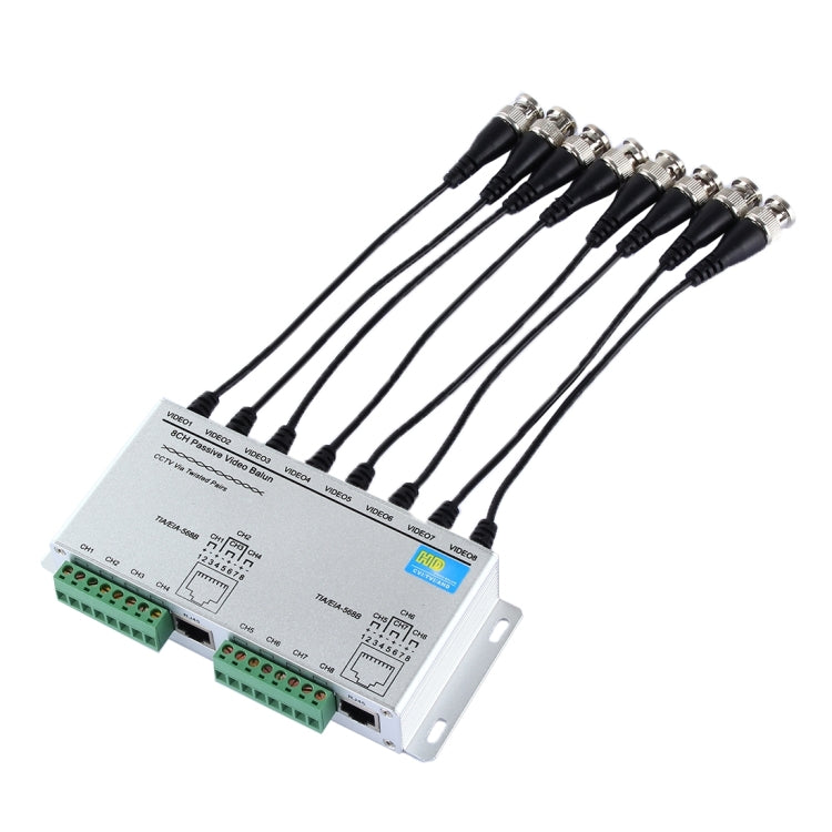 HD208F 雙絞線同軸高清視頻信號傳輸器