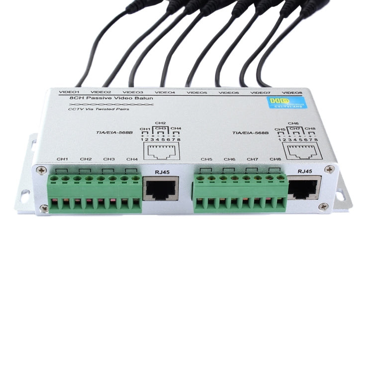 HD208F 雙絞線同軸高清視頻信號傳輸器